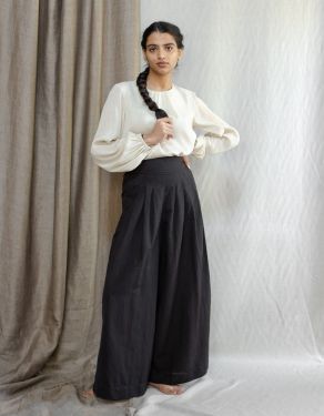 "Vivika" palazzo pants black